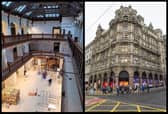 The famous Jenners store in Edinburgh's Princes Street has been emptied of stock and fittings.