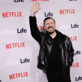 Comedian Ricky Gervais attends the "After Life" For Your Consideration Event at Paley Center For Media on March 07, 2019 in New York City. (Photo by Nicholas Hunt/Getty Images)