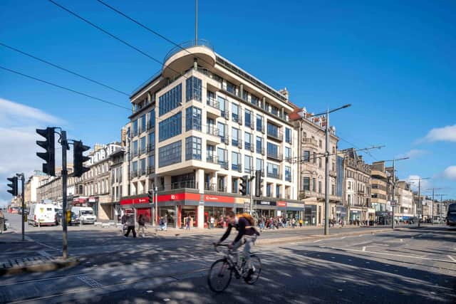 An office building at 7 Castle Street was one of the property investment deals completed in Edinburgh during 2023.