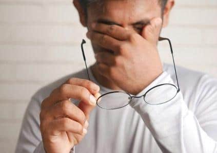 Stress can cause vision issues, expert reveals