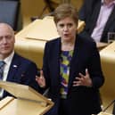 Former First Minister Nicola Sturgeon speaks during the 2023 -24 Programme for Government at the Scottish Parliament (Photo: Jeff J Mitchell/Getty Images)