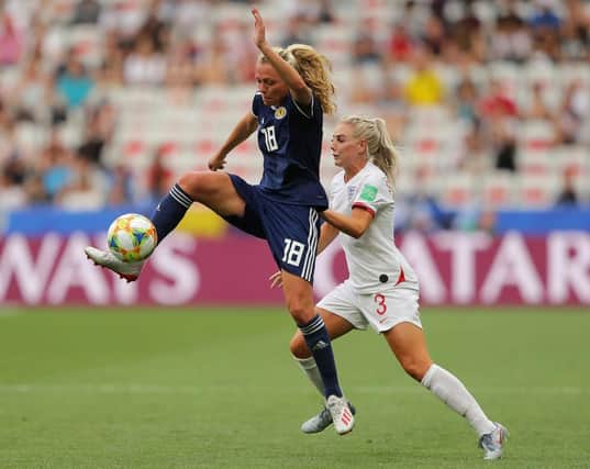 Scotland and England will face each other for the first time since the World Cup in 2019 (Photo by Richard Heathcote/Getty Images)