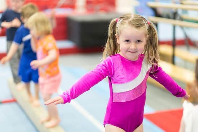 Young gymnasts get the chance to shine at Edinburgh Leisure