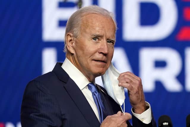 Democratic presidential candidate former vice-president Joe Biden. Picture: AP Photo/Carolyn Kaster