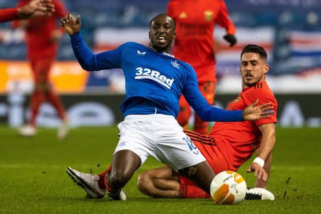 Glen Kamara's performances for Rangers in the Europa League this season have attracted interest from other clubs but Steven Gerrard insists none of his key players will be sold in the January transfer window. (Photo by Alan Harvey / SNS Group)