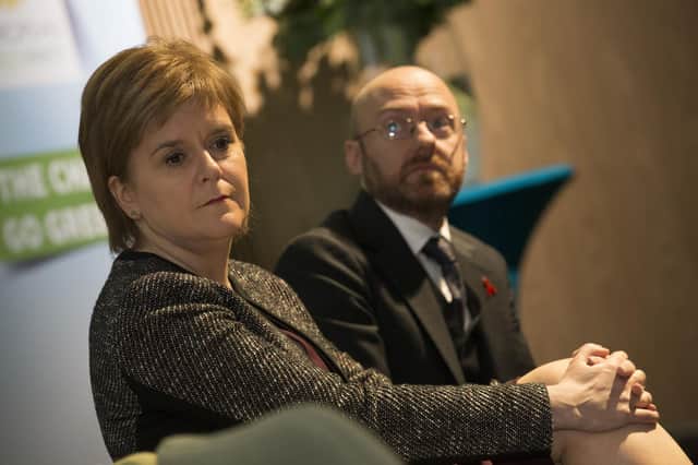 Nicola Sturgeon and Patrick Harvie are considering some kind of formal agreement on co-operation (Picture: Andrew Maccoll/Shutterstock)