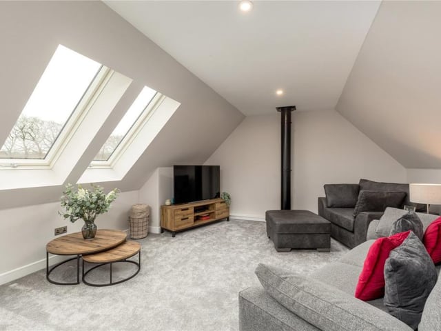 Upper level sitting room.
