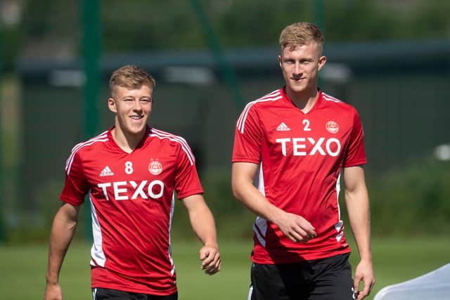 Connor Barron will be missing for the next couple of weeks for Aberdeen. (Photo by Craig Foy / SNS Group)
