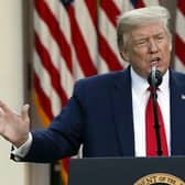 US President Donald Trump.