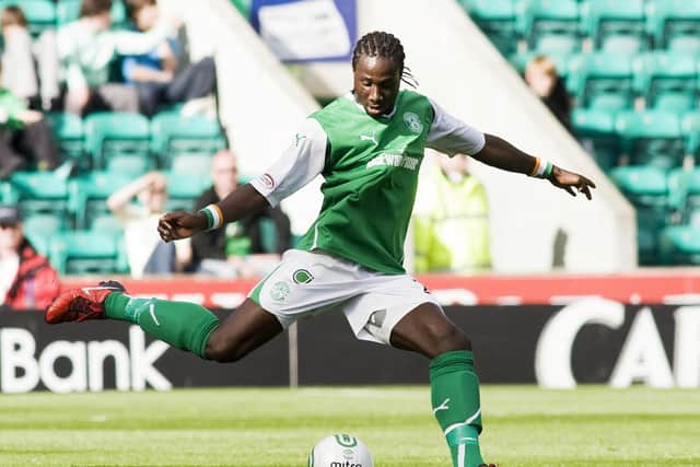 The French-Ivorian played for Hibs between 2008 and 2011.