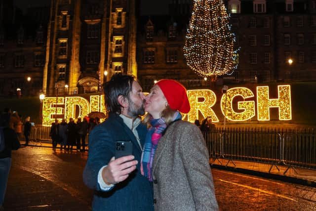 Edinburgh's Hogmanay festival has returned for the first time since 2019.