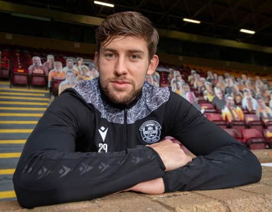 Callum Lang is relishing the upcoming clash with Celtic  (Photo by Bill Murray / SNS Group)