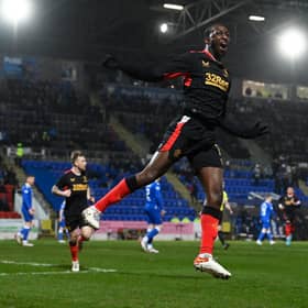 Glen Kamara has been used slightly differently at times under Giovanni van Bronckhorst.  (Photo by Rob Casey / SNS Group)