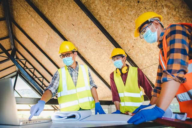 Construction work will be able to go ahead, with tightened restrictions (Picture: Shutterstock)