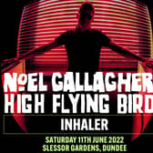 Noel Gallagher's High Flying Birds and Inhaler are the first acts confirmed for Dundee's new Summer Sessions festival.