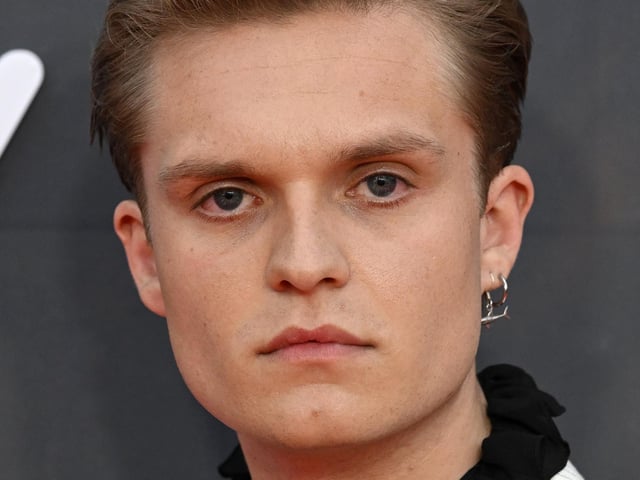 Tom Glynn-Carney, who plays Aegon Targaryen, attends the House of the Dragon premiere (Photo by Gareth Cattermole/Getty Images)