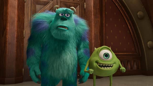 Sully (voiced by John Goodman) and Mike (voiced by Billy Crystal)