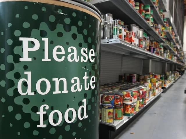 Food banks have become increasingly necessary since the 2008 financial crash (Picture: Justin Sullivan/Getty Images)