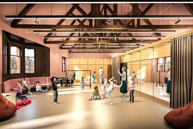 The new-look King's Theatre would have a dedicated education and workshop space on its top floor. Image: Greig Penny
