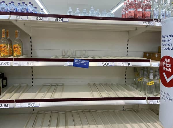There have been shortages of some products due to a lack of carbon dioxide supply.
