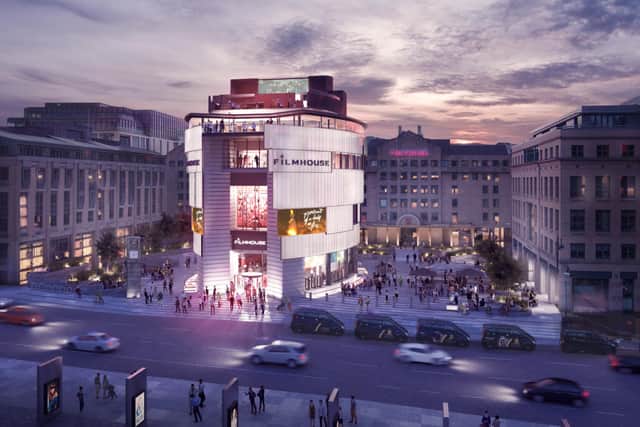 The proposed new home for the Filmouse and the Edinburgh International Film Festival would transform Festival Square in Edinburgh.