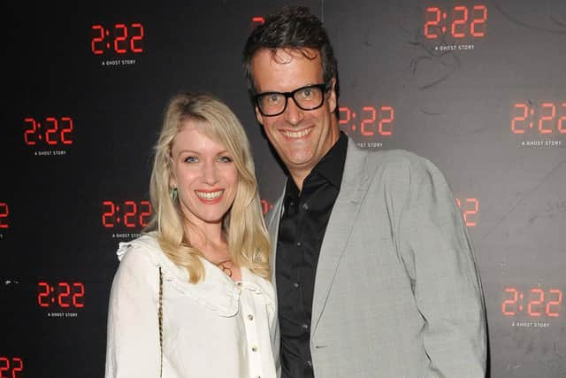 Rachel Parris and fellow comedian Marcus Brigstocke, London, 2022. Pic: Can Nguyen/Shutterstock