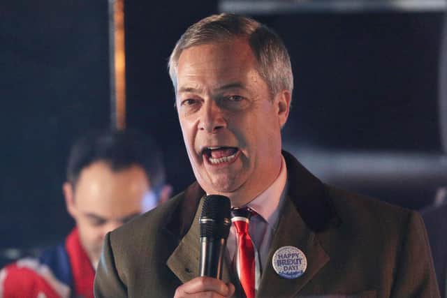 Nigel Farage had called for Dame Alison to go.