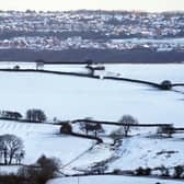 Motorists are facing difficult driving conditions and schools are shut in some areas of Scotland as Storm Eunice sweeps in, bringing heavy snow.
