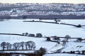 Motorists are facing difficult driving conditions and schools are shut in some areas of Scotland as Storm Eunice sweeps in, bringing heavy snow.