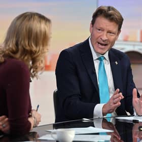Reform UK leader Richard Tice denied offering money to Lee Anderson to defect.