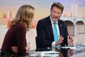 Reform UK leader Richard Tice denied offering money to Lee Anderson to defect.