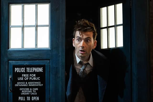 David Tennant during his time at Doctor Who. Image: BBC Studios/PA Wire