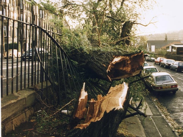There were heavy storms in November 1996, resulting in trees being damaged on London Road.