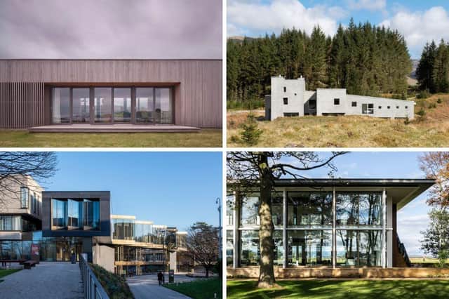 Some of the buildings that have been recognised as the best in Scotland in 2023.