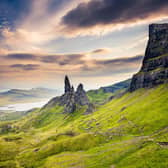 The Old Man of Storr is one of the Skye landmarks where people and traffic sensors are now providing real-time data to tourists to allow them to avoid congestion at island beauty spots. Picture: Modes Rodríguez/Flickr/CC