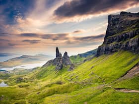 The Old Man of Storr is one of the Skye landmarks where people and traffic sensors are now providing real-time data to tourists to allow them to avoid congestion at island beauty spots. Picture: Modes Rodríguez/Flickr/CC