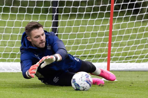 Jack Butland will play on Tuesday night when Rangers take on Newcastle for Allan McGregor's testimonial.