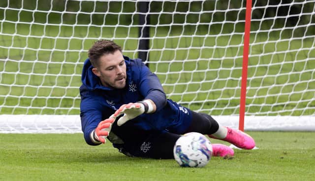 Jack Butland will play on Tuesday night when Rangers take on Newcastle for Allan McGregor's testimonial.