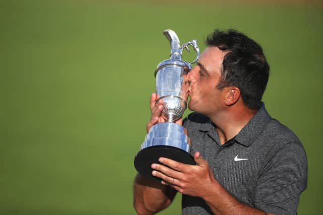 Francesco Molinari won the 147th Open Championship at Carnoustie in 2018.
