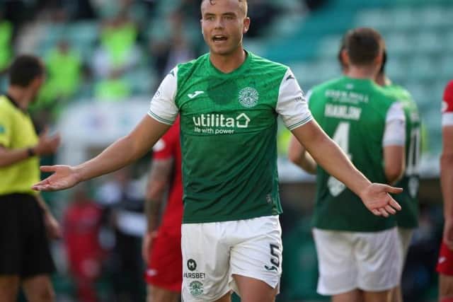 Porteous has played upwards of 130 games for the Hibees. (Photo by Craig Williamson / SNS Group)