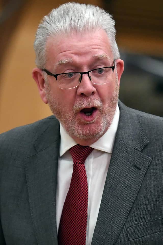 Constitution Secretary Michael Russell has asked employers to do all they can to help people work from home.
