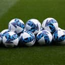 Official Match Balls during a cinch Premiership match between Rangers and St Johnstone at Ibrox. (Photo by Craig Williamson / SNS Group)