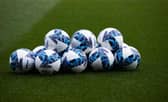 Official Match Balls during a cinch Premiership match between Rangers and St Johnstone at Ibrox. (Photo by Craig Williamson / SNS Group)