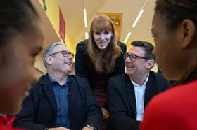 Sir Keir Starmer, Angela Rayner and Andy Burnham