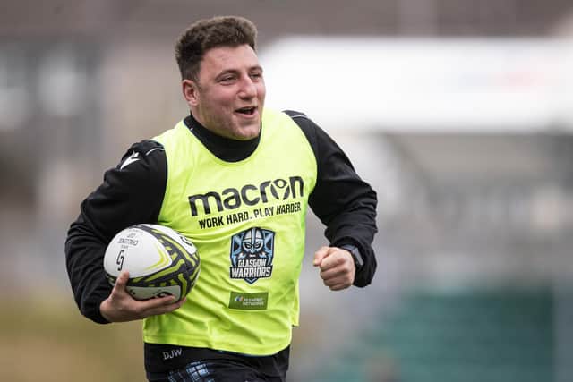 Duncan Weir replaces Ross Thompson as Glasgow Warriors' starting stand-off against the Bulls. (Photo by Ross MacDonald / SNS Group)