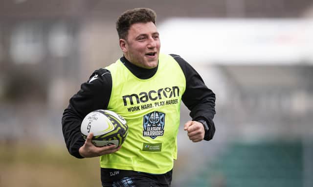 Duncan Weir replaces Ross Thompson as Glasgow Warriors' starting stand-off against the Bulls. (Photo by Ross MacDonald / SNS Group)