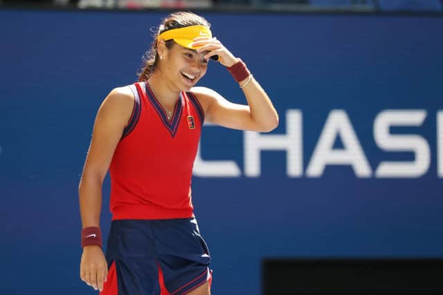 US Open champion Emma Raducanu starts her Australian Open matches on Tuesday  (Photo by Al Bello/Getty Images)