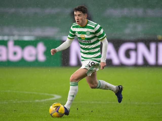 Celtic's Mikey Johnston in action (Photo by Rob Casey / SNS Group)