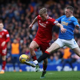 John Lundstram in action for Rangers during the 1-0 win over Aberdeen. (Photo by Craig Williamson / SNS Group)
