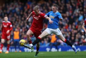 John Lundstram in action for Rangers during the 1-0 win over Aberdeen. (Photo by Craig Williamson / SNS Group)